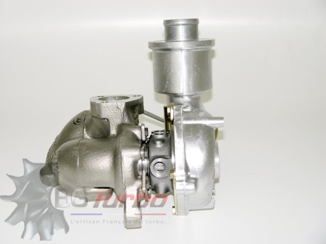 TURBO - HYBRIDE -  NEUF OE PRÉPARÉ EN FRANCE  - STAGE2 - K03 - 6+6 pales - MFS PERFORMANCE K429Diamètre admission - Ind : 39,3 mm / Exd : 56,08 mm / Angle : 30°
